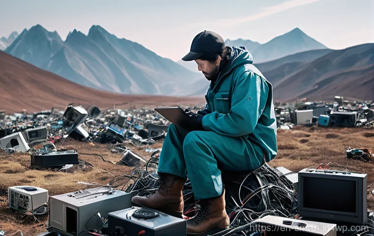 스마트홈 제품의 환경적 영향 - **Prompt:** A cozy, modern living room at twilight. Various smart home devices are subtly glowing wi...